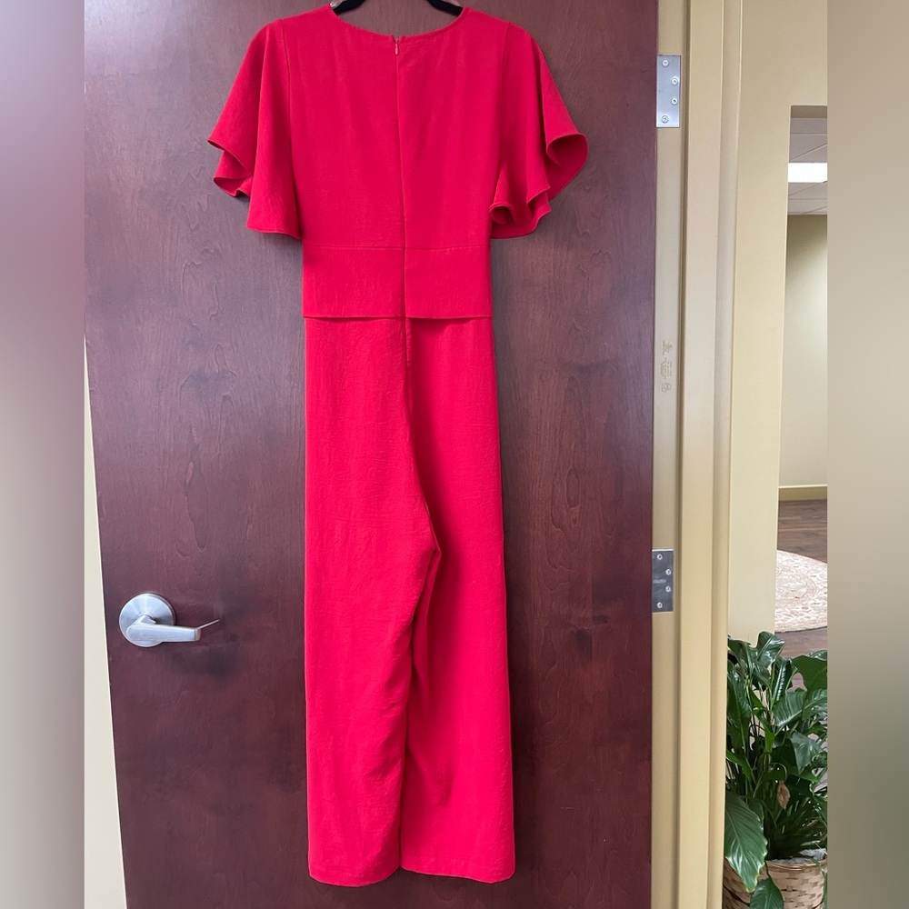 Entro Ladies Red Jumper Size Medium - Picture 2 of 3